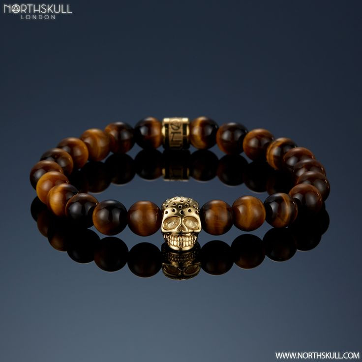 North Skull Bracelets
 Northskull tiger eye and gold bracelet