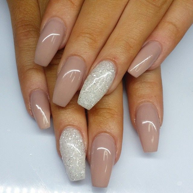 Nude Wedding Nails
 1000 images about Nails on Pinterest
