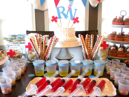 Nurse Graduation Party Food Ideas
 Vintage Gwen Soiree Day Nursing School Grad Party Roundup