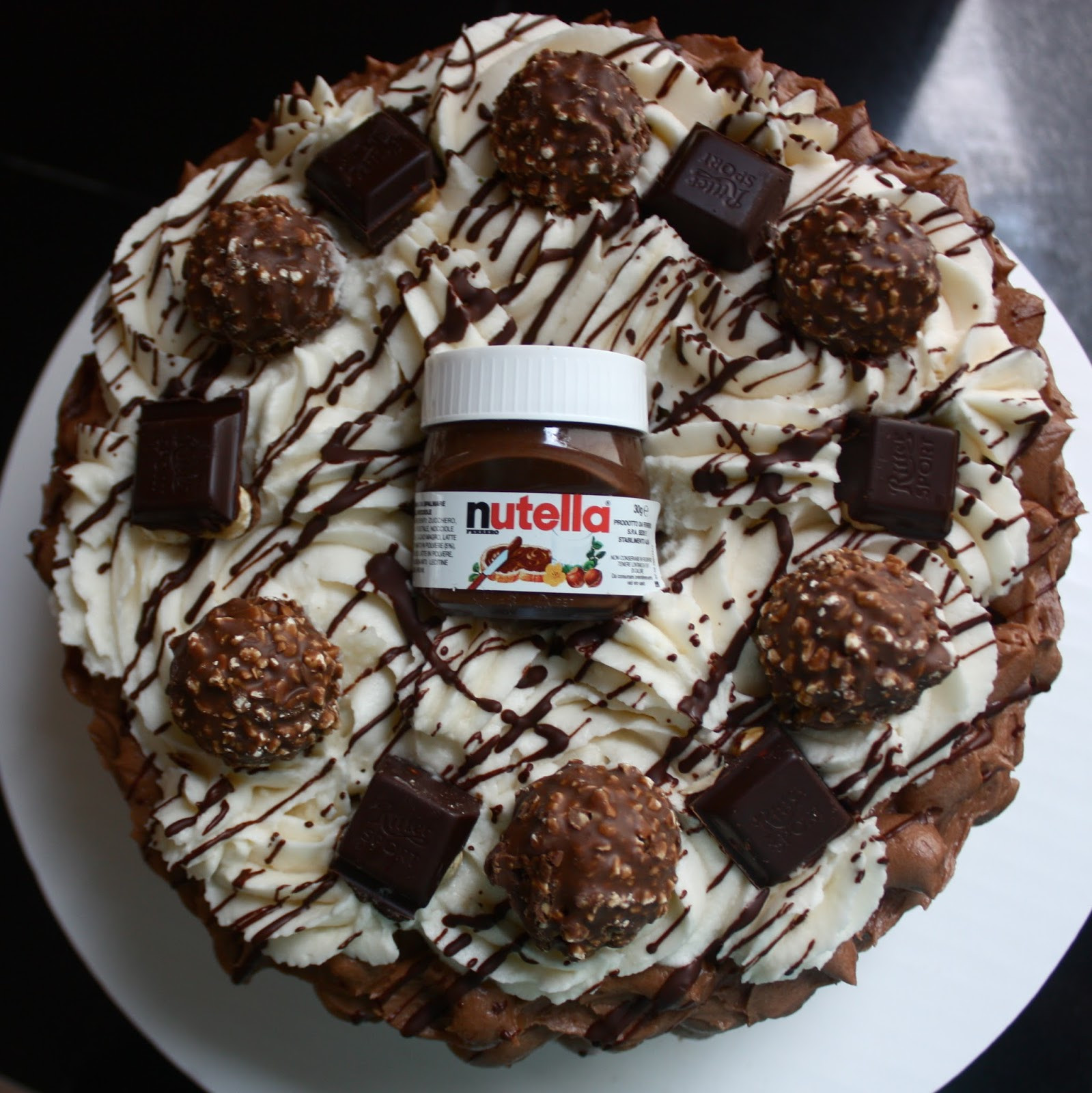 Nutella Birthday Cake
 nutella cake