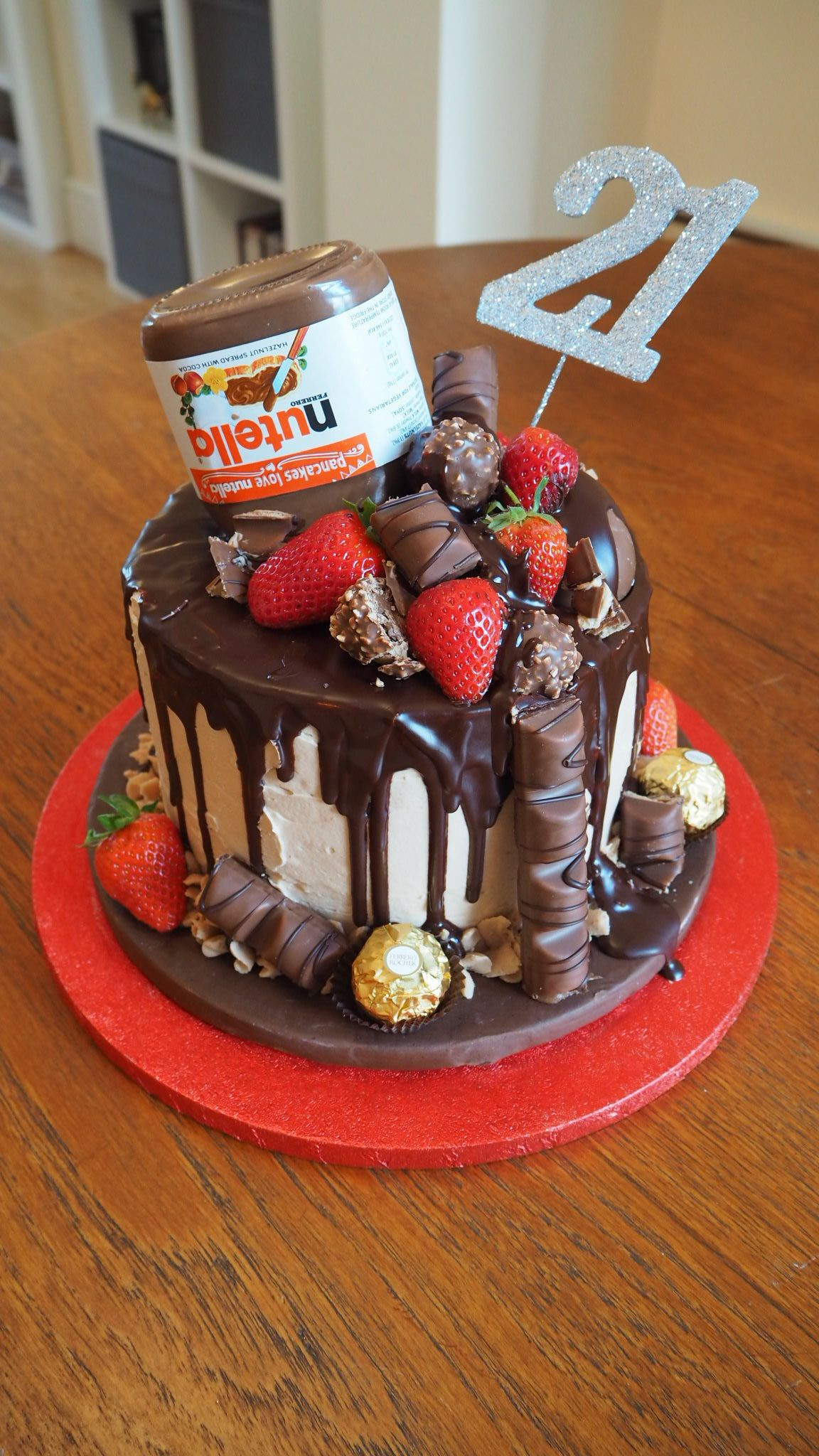 Nutella Birthday Cake
 Nutella Chocolate Drip Cake