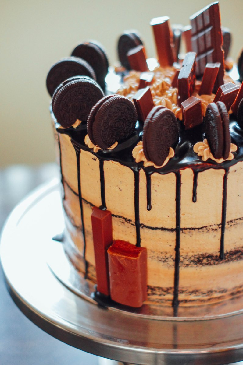 Nutella Birthday Cake
 Mr R’s 30 – Birthday cake – Nutella buttercream recipe