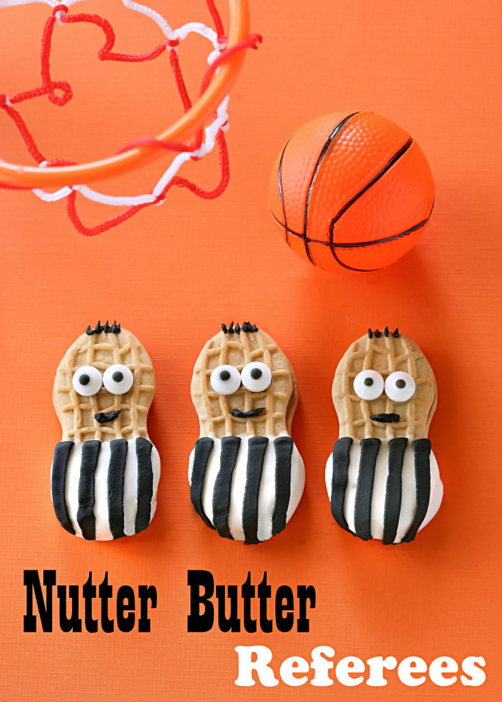 Nutter Butter Baby Boy Cookies
 11 Epic Sports Party Recipes CandyStore