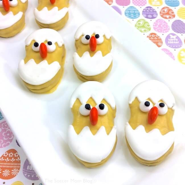 Nutter Butter Baby Cookies
 Nutter Butter Chicks Easter Cookies The Soccer Mom Blog