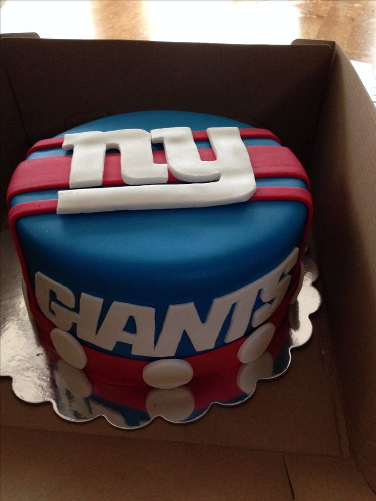 Ny Giants Birthday Cake
 17 Best images about birthday ideas on Pinterest