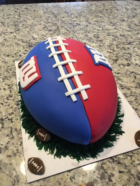 Ny Giants Birthday Cake
 29 best New York Giants Cakes images on Pinterest
