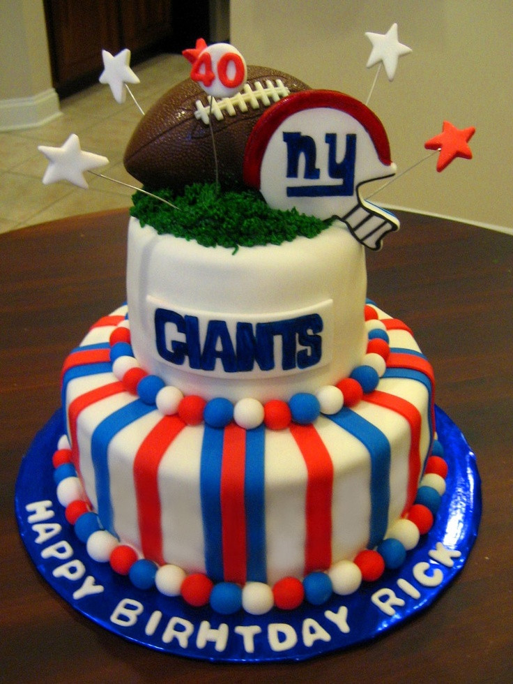 Ny Giants Birthday Cake
 Happy Birthday Giants Fan