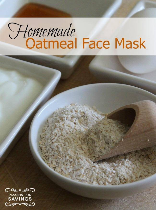 Oatmeal Facial Mask DIY
 Homemade Oatmeal Face Mask