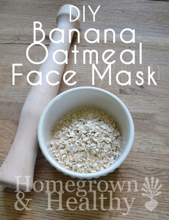 Oatmeal Facial Mask DIY
 DIY Oatmeal Face Mask Recipe