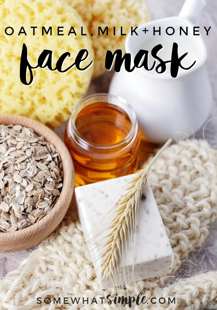 Oatmeal Facial Mask DIY
 Easy DIY Honey Oatmeal Face Mask