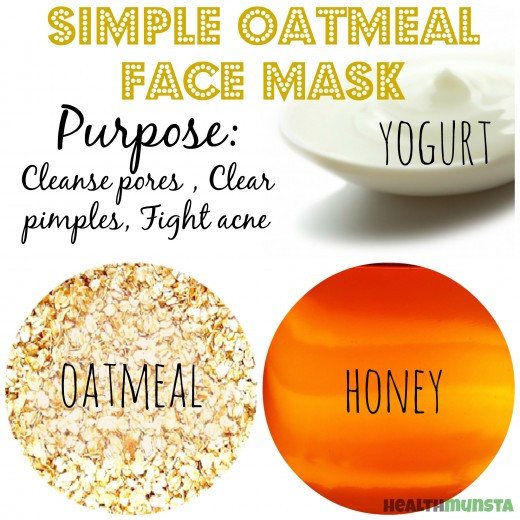 Oatmeal Facial Mask DIY
 DIY Homemade Oatmeal Face Mask Recipes