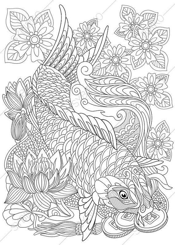 Ocean Adult Coloring Pages
 484 best images about Coloring pages on Pinterest