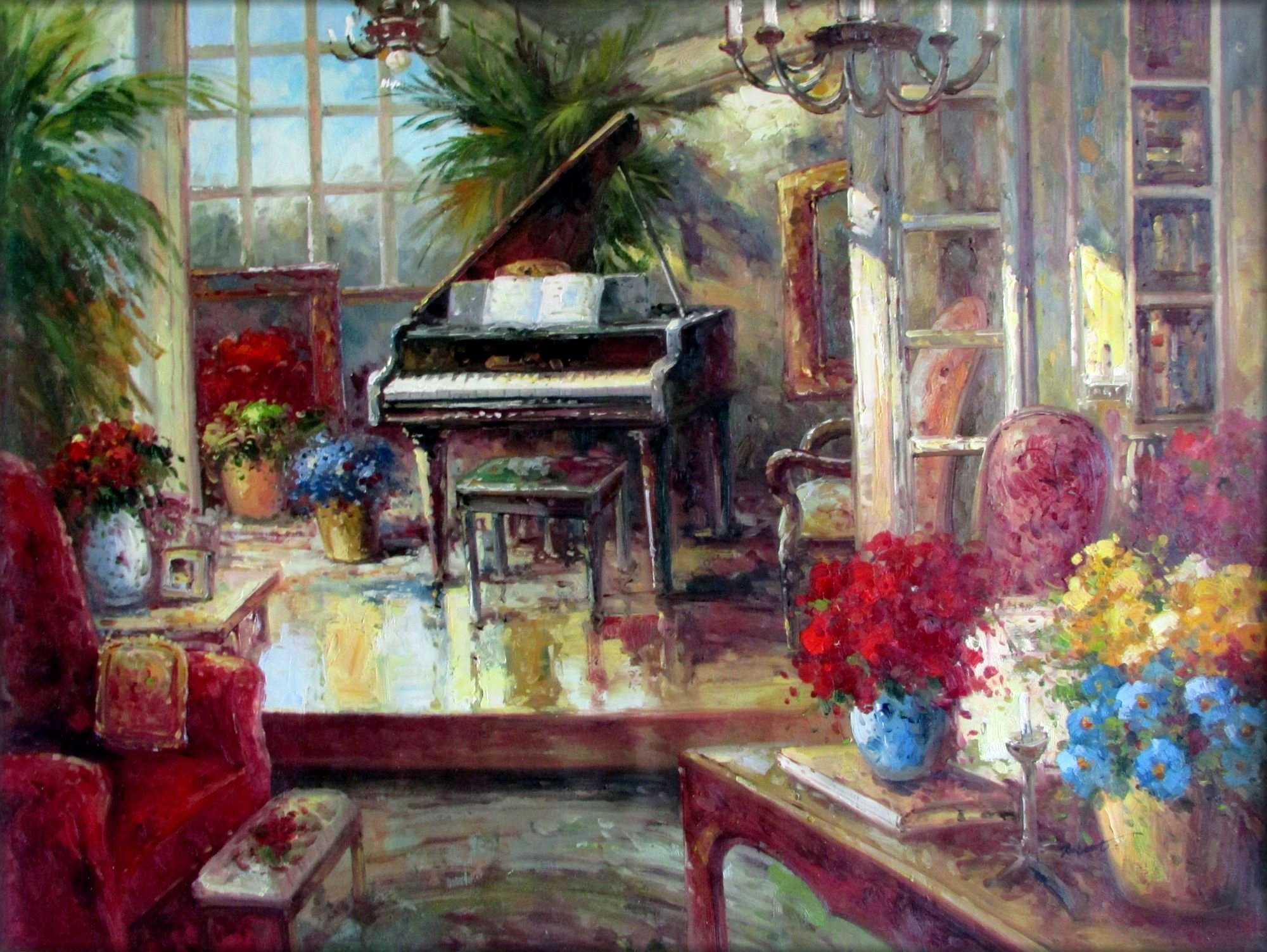 23 Finest Oil Painting for Living Room - Home, Family, Style and Art Ideas