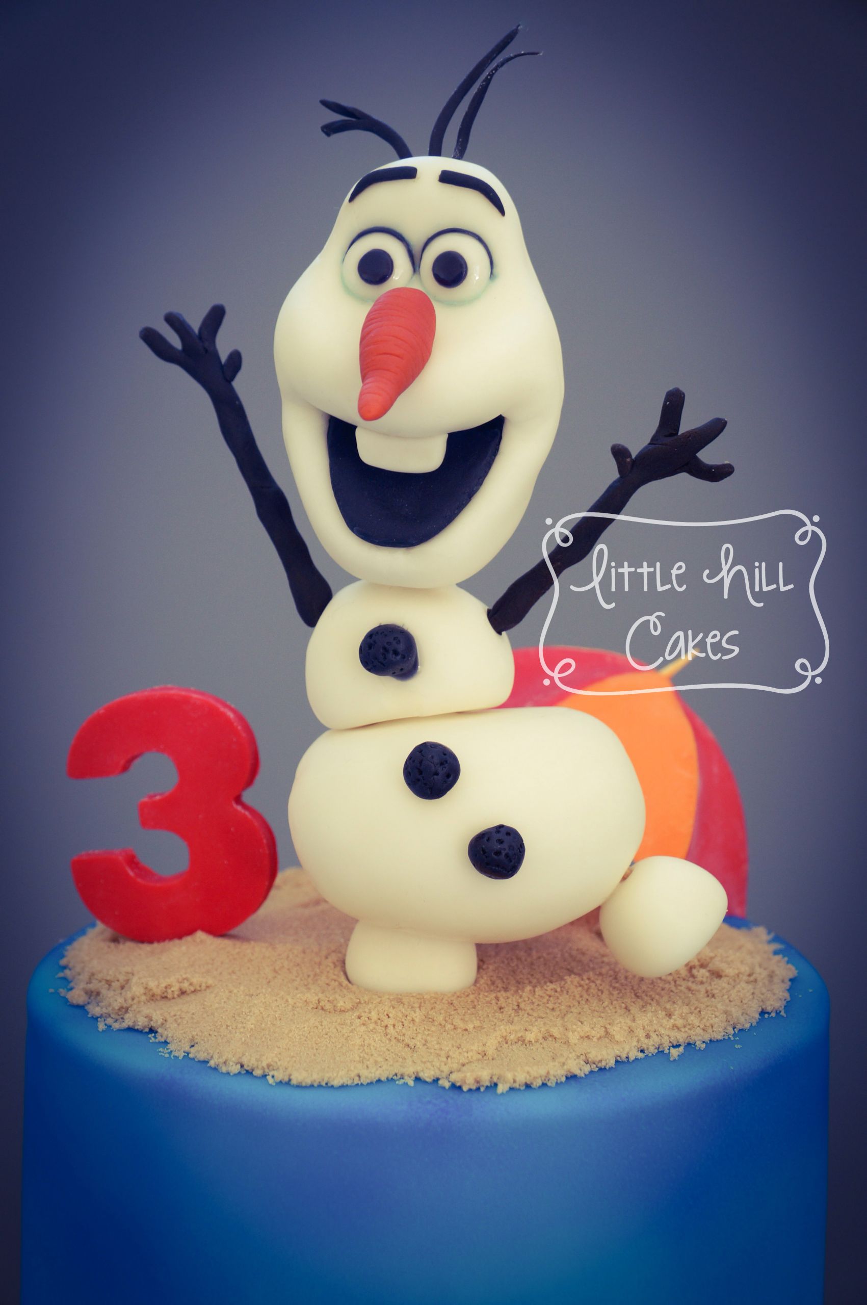 Olaf Birthday Cake
 ‘Olaf in Summer’ 3rd Birthday Cake