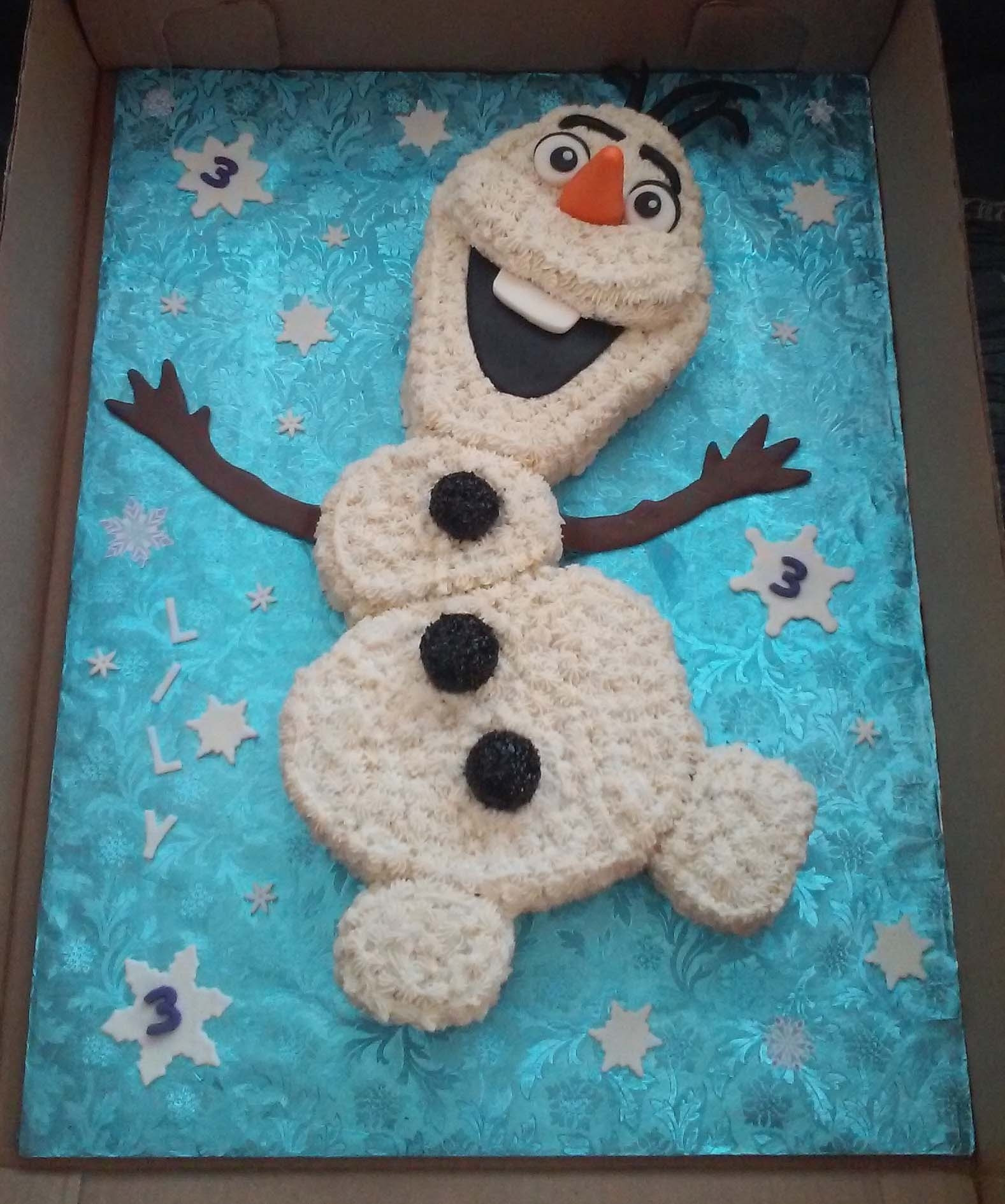Olaf Birthday Cake
 Frozen Olaf Themed Birthday Cake CakeCentral