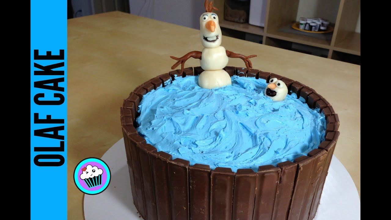 Olaf Birthday Cake
 How to make Olaf Cake Pinch of Luck