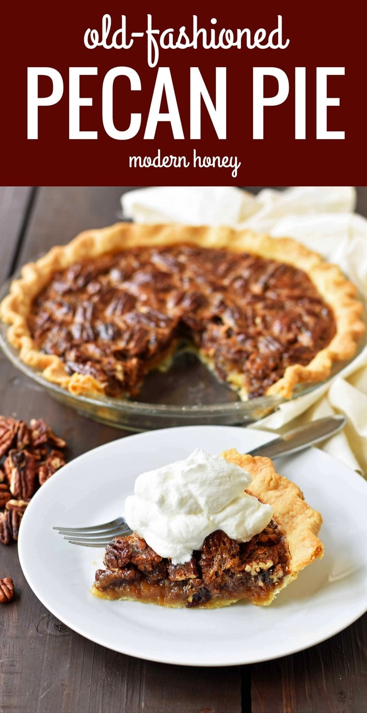 Old Fashioned Pecan Pie Recipe
 Old Fashioned Pecan Pie
