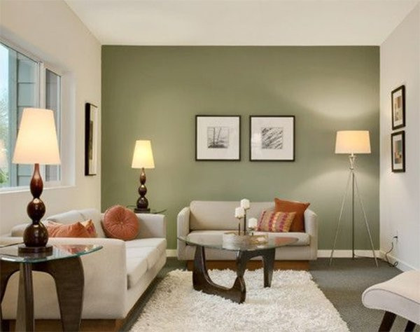 Olive Green Living Room Ideas
 Painting your living room walls