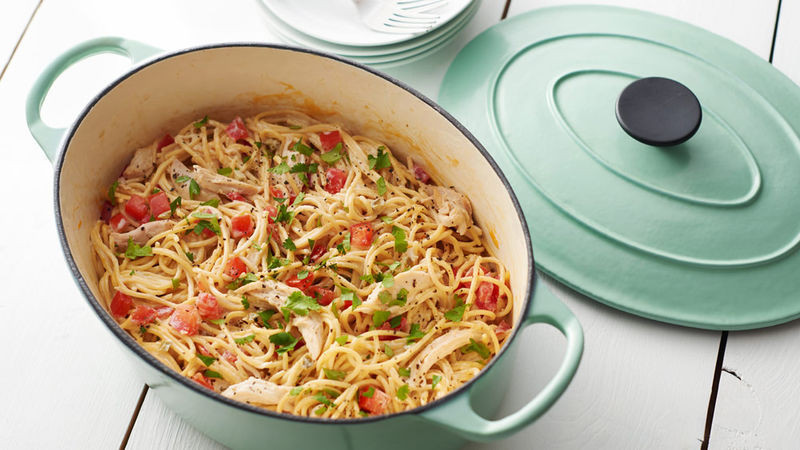One Pot Chicken Spaghetti
 e Pot Chicken Spaghetti Recipe Pillsbury