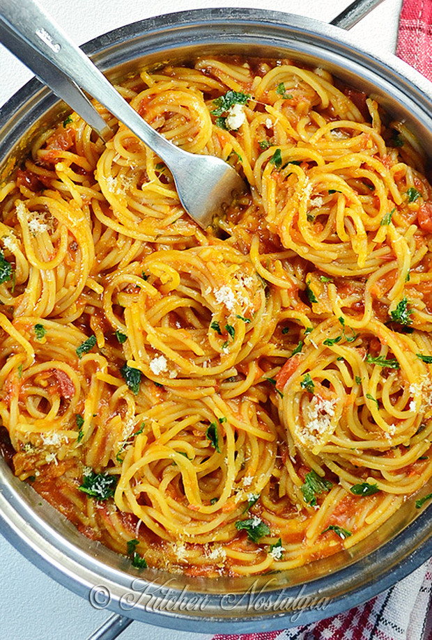 One Pot Chicken Spaghetti
 e Pot Spaghetti Recipe RecipeChart