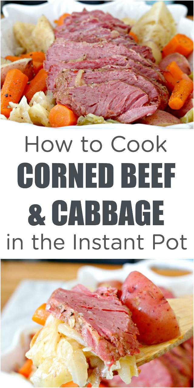 One Pot Corned Beef And Cabbage
 How to Cook Instant Pot Corned Beef and Cabbage Mom 4 Real