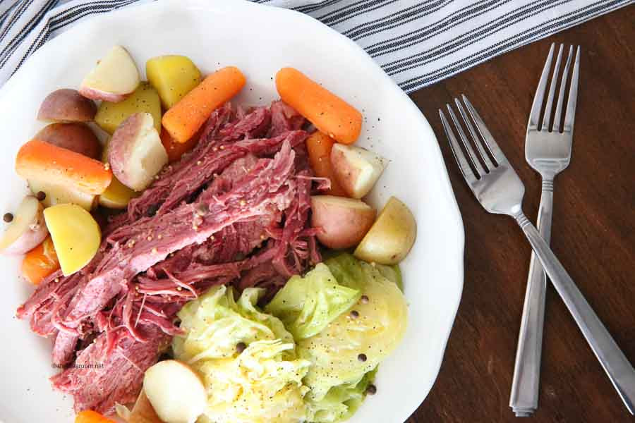 One Pot Corned Beef And Cabbage
 Instant Pot Corned Beef and Cabbage Recipe