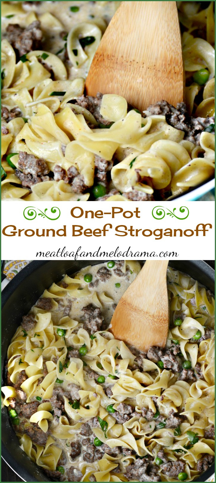One Pot Ground Beef Recipes
 e Pot Ground Beef Stroganoff Meatloaf and Melodrama