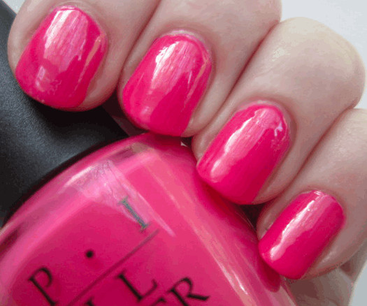 Opi Pink Nail Colors
 ★OPI★ Strawberry Margarita M23 Hot Pink Nail Polish