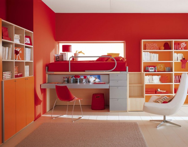Orange Kids Room
 My Dream Home