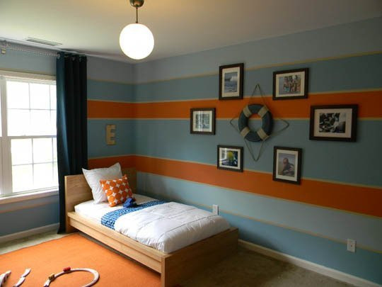 Orange Kids Room
 25 Fabulous Nautical Rooms For Kids Design Dazzle