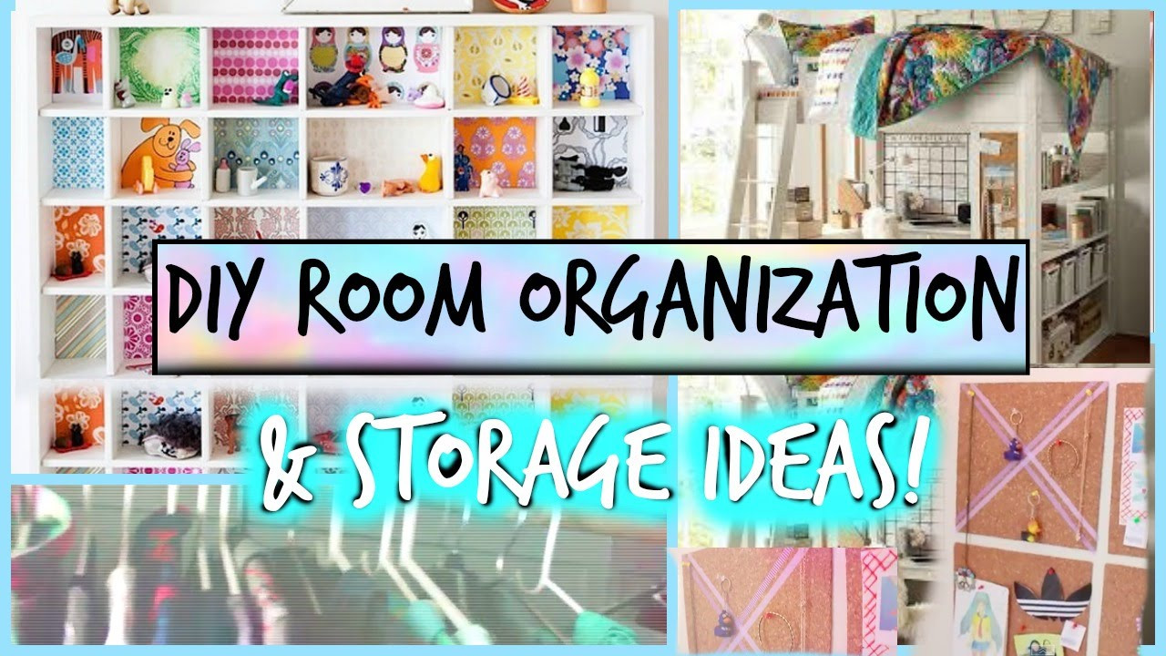 Organization Ideas DIY
 DIY Room Organization and Storage Ideas