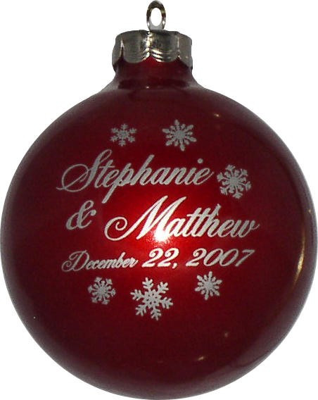Ornament Wedding Favors
 Christmas wedding favors idea and planning