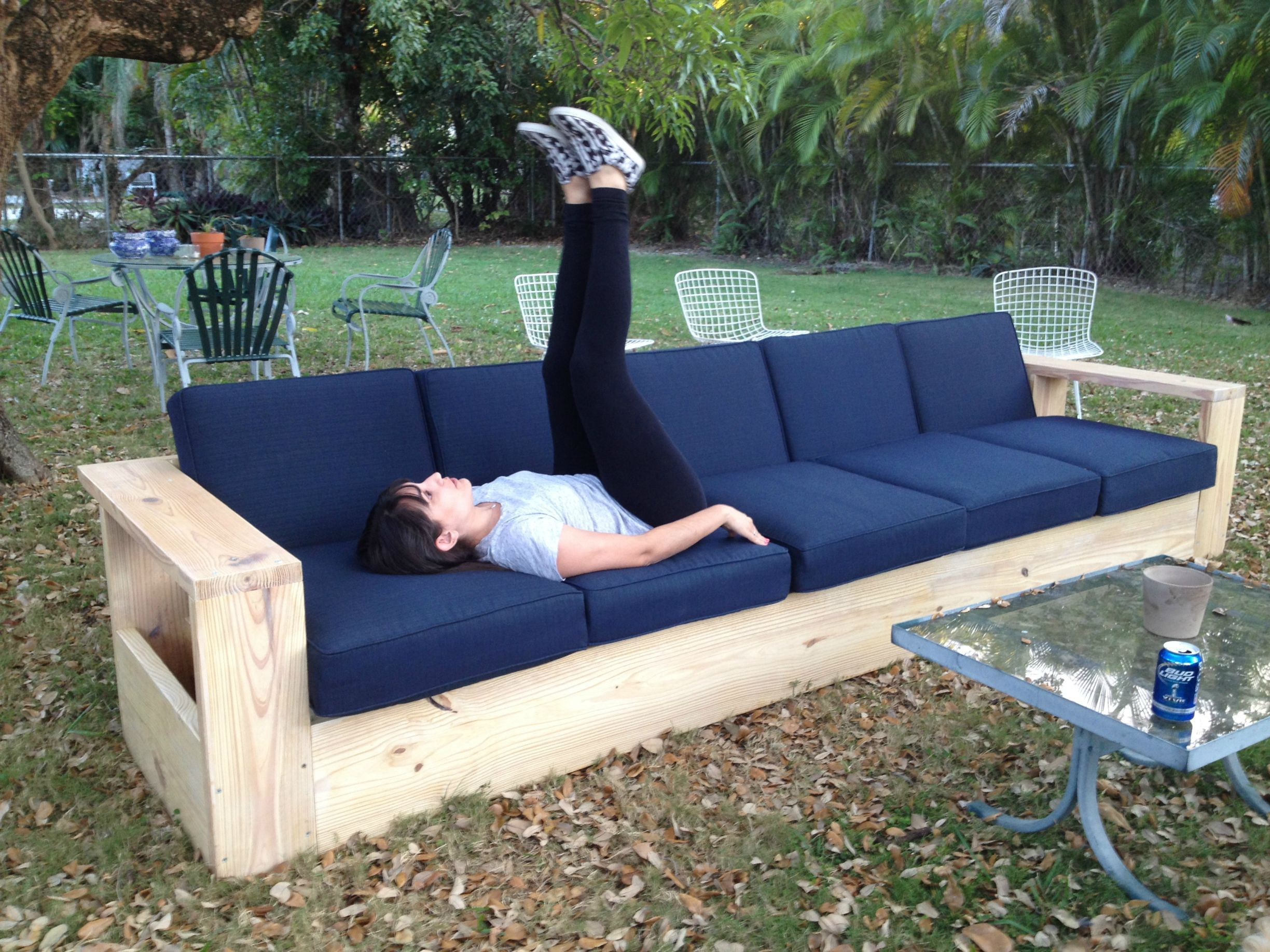 Outdoor Couch DIY
 DIY Outdoor Sofa couch in 2019