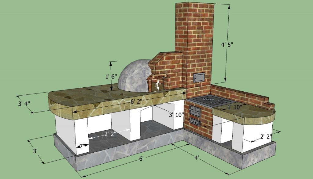 Outdoor Kitchen Plans Free
 How to build an outdoor kitchen