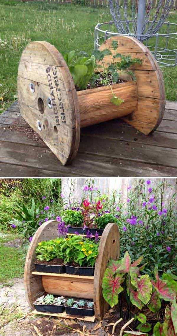 Outdoor Planter DIY
 20 Truly Cool DIY Garden Bed and Planter Ideas Gardening
