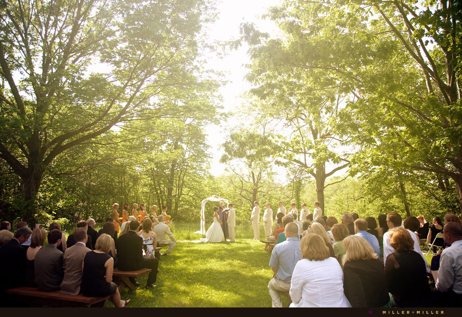 Outdoor Wedding Venues Chicago
 Sean Stephanie = Married Illinois Chicago Area Outdoor