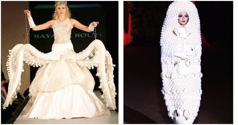 Outrageous Wedding Dresses
 15 Strange And Outrageous Wedding Dresses All Time