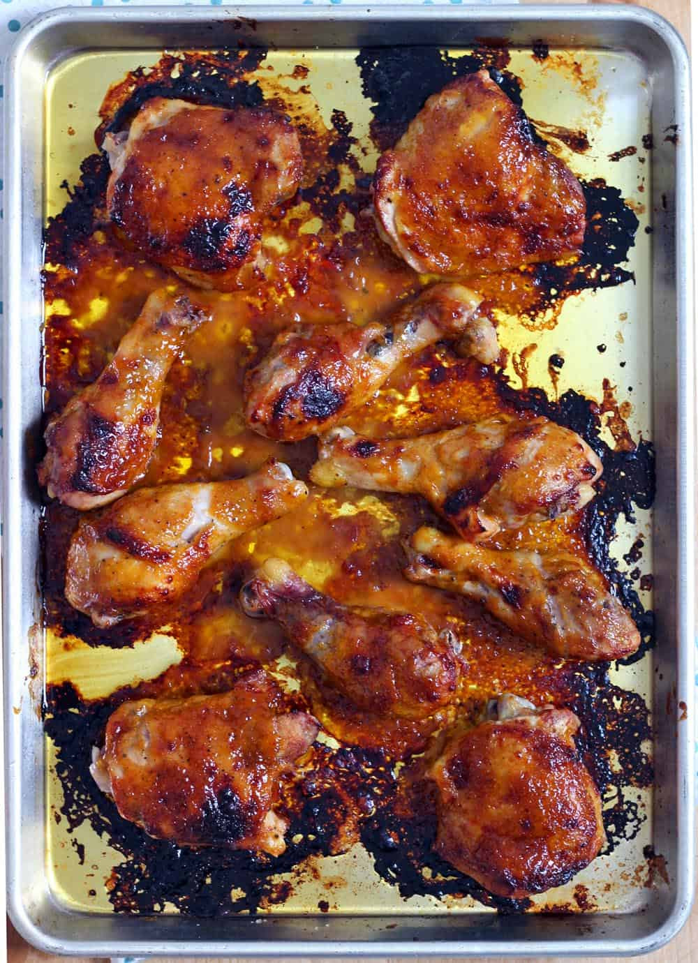 Oven Baked Chicken Recipe
 Two Ingre nt Crispy Oven Baked BBQ Chicken