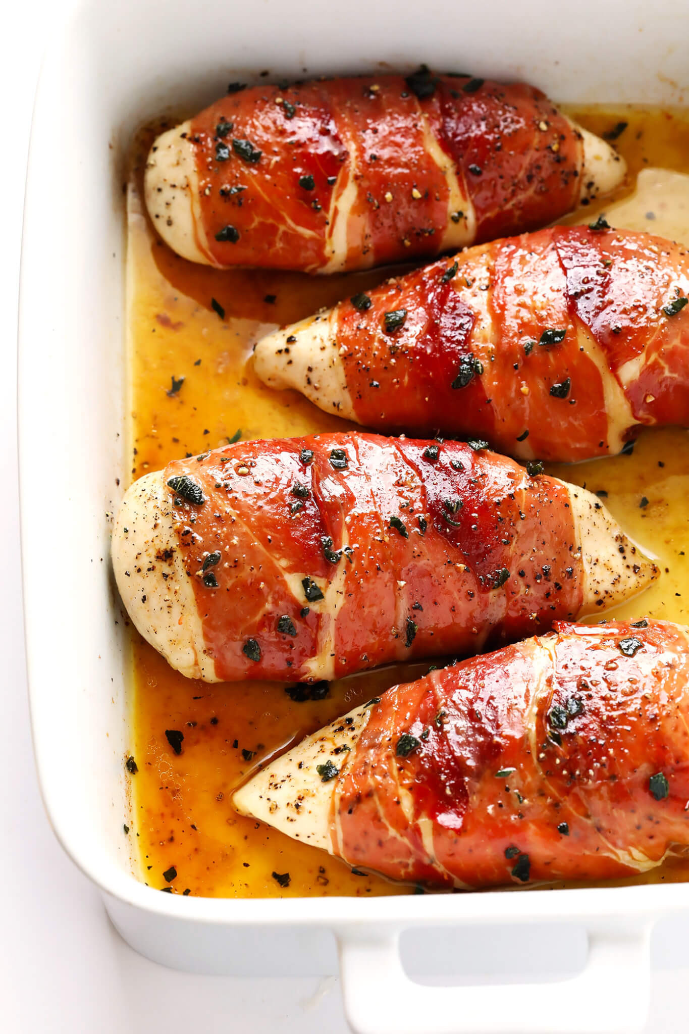Oven Baked Chicken Recipe
 Prosciutto Wrapped Baked Chicken