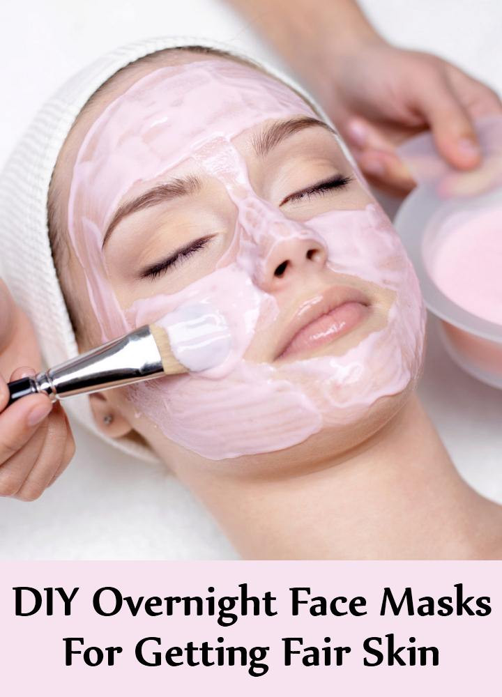 Overnight Face Mask DIY
 7 Best DIY Overnight Face Masks For Getting Fair Skin