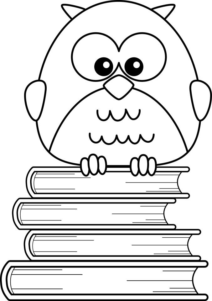 Owl Coloring Pages For Kids
 owl coloring pages for kids printable coloring pages 4