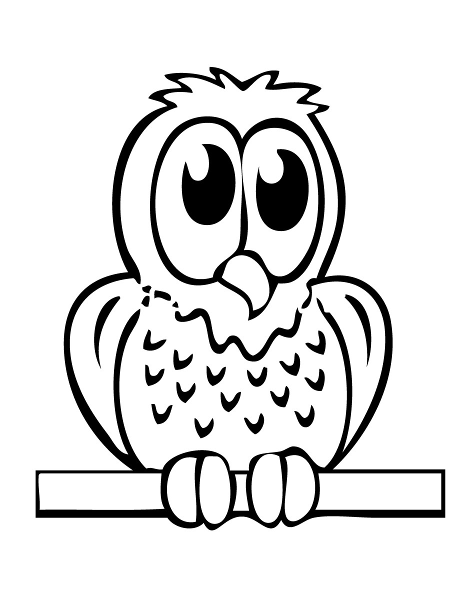 Owl Coloring Pages For Kids
 owl coloring pages for kids printable coloring pages 2