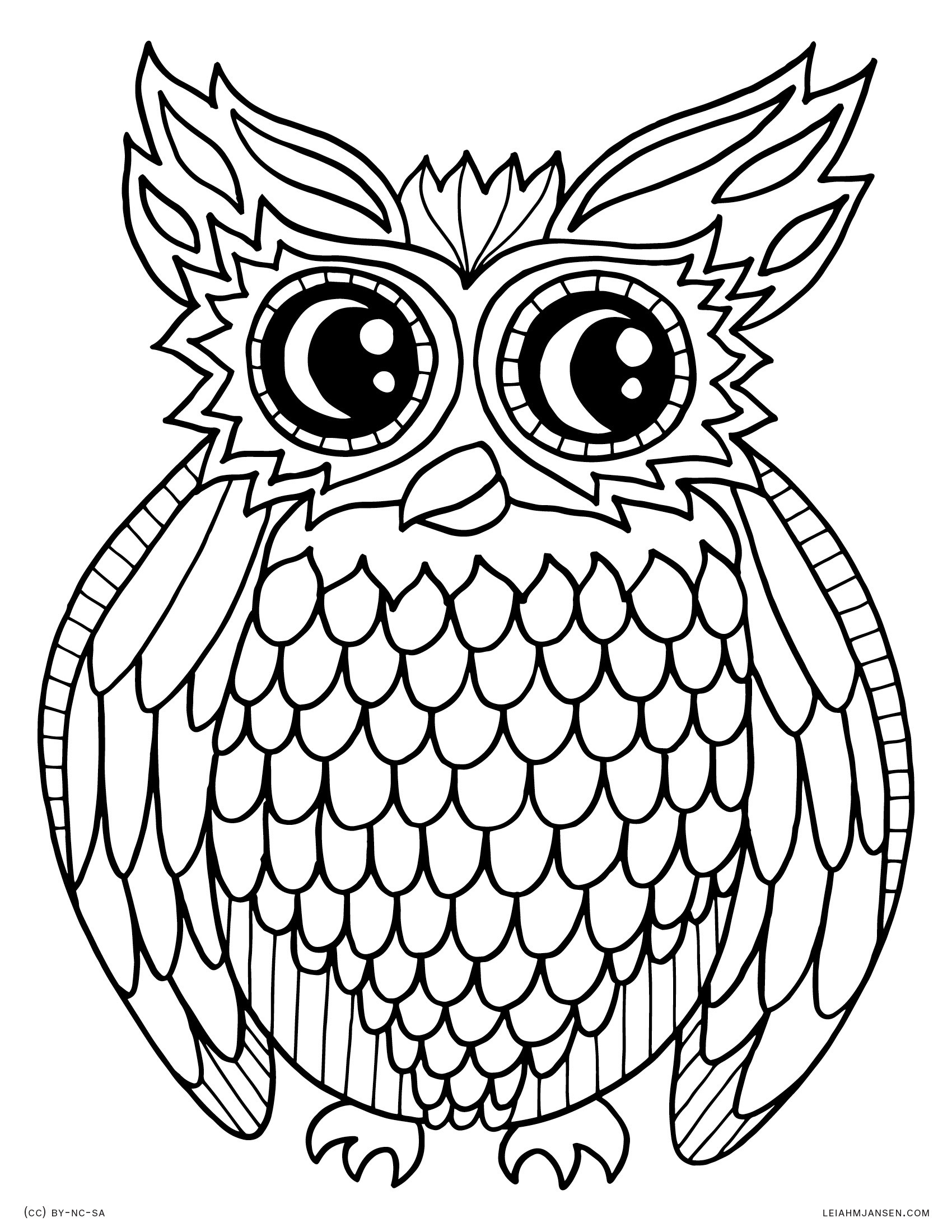 Owl Coloring Pages Printable
 Coloring Pages