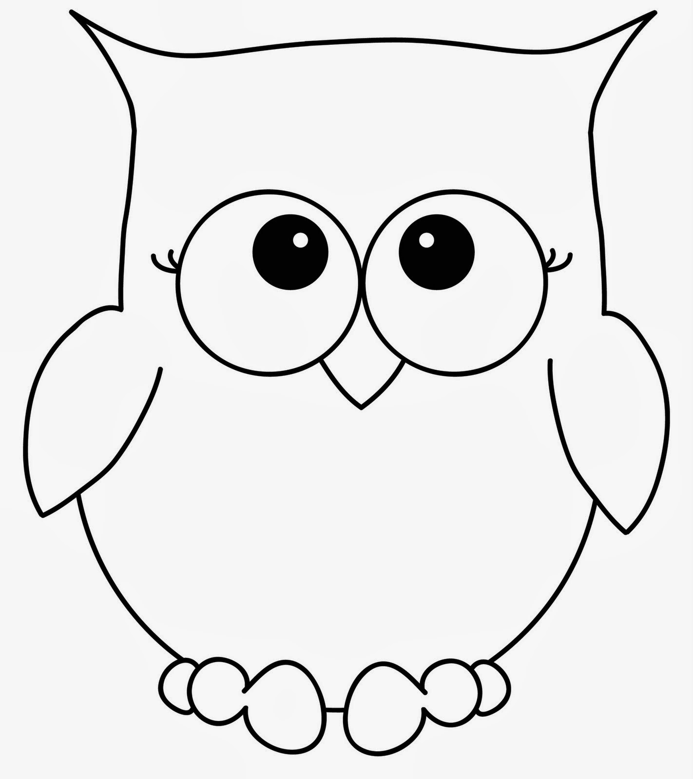 Owl Coloring Pages Printable
 Selimut ku Cute Lil Owl