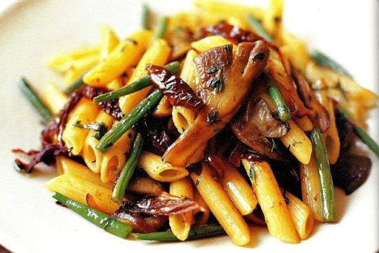 Oyster Mushrooms Recipe
 Penne with oyster mushrooms recipe