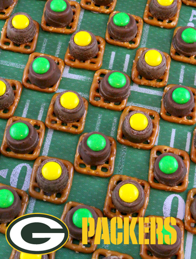Packer Party Food Ideas
 Green Bay Packers Pretzel Bites Two Sisters