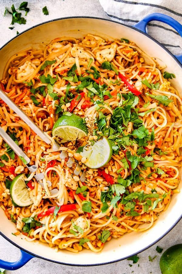 Pad Thai Food
 BEST EVER Chicken Pad Thai Video with Pantry Friendly