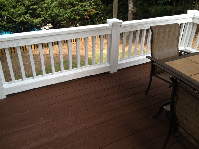 Painted Deck Colors
 Exterior painting and Staining Traditional Deck