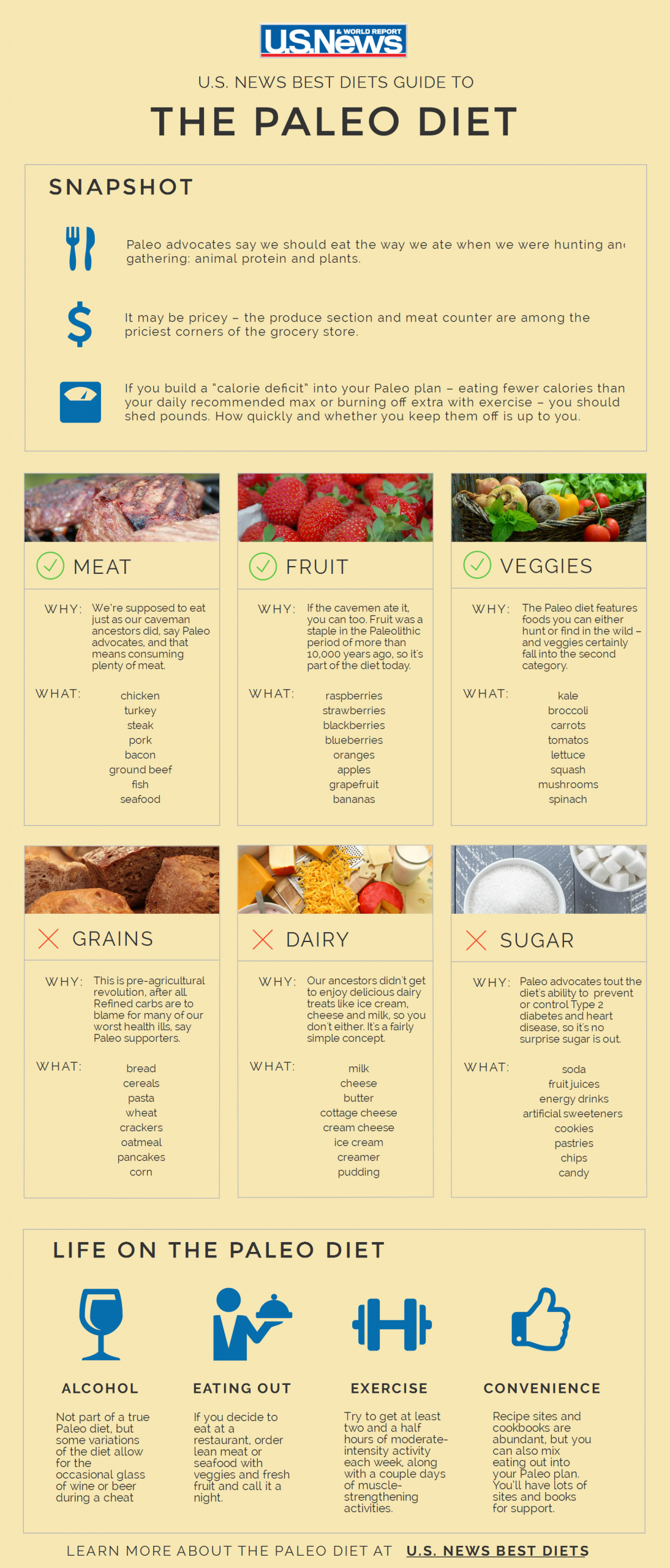 Paleo Diet Infographic
 Infographic A Guide to the Paleo Diet Wellness