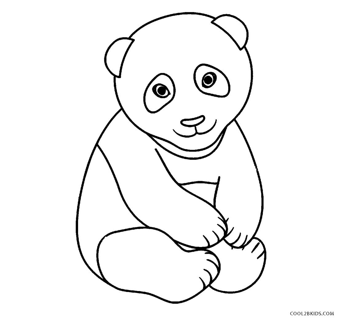 Panda Coloring Pages For Kids
 Free Printable Panda Coloring Pages For Kids